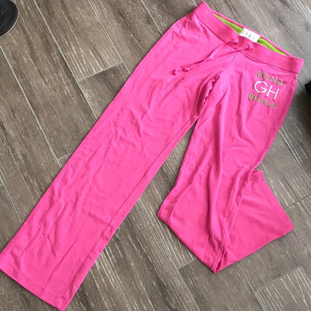 Gilly Hicks hot pink sweats